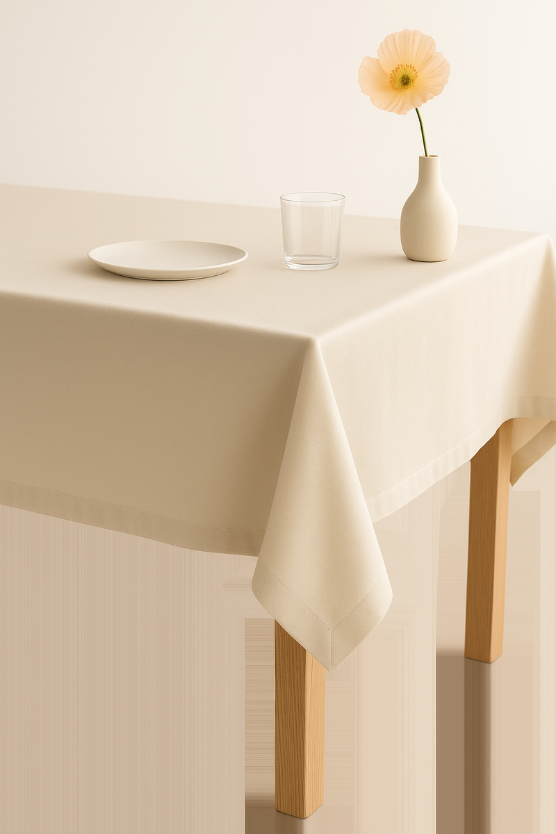 Nappe satin soyeuse elegante pour table fete mariage