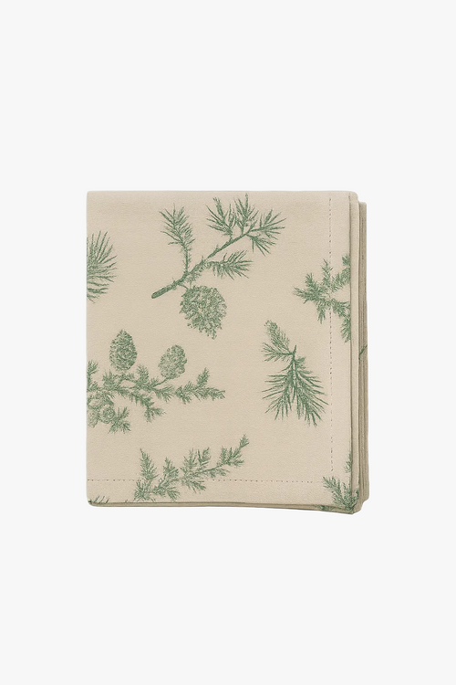 Nappe style américain motif feuilles imperméable table cuisine