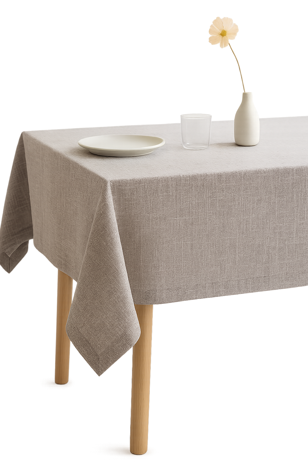 Nappe textile style japonais lavable pour table repas