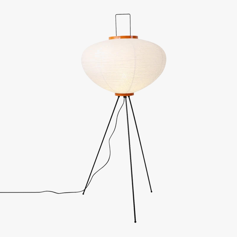 Nordique LED aponais Wabi Sabi fait à la main papier de riz lampadaire Vintage salon chambre décor à la maison chevet debout Table lumière