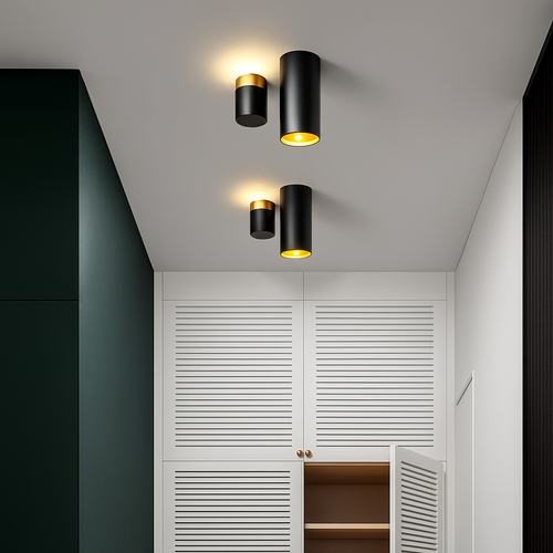 Nordique LED plafonnier luminaire intérieur chambre salon escaliers couloir projecteurs décoration de la maison plafonniers - vue 3 sur 12