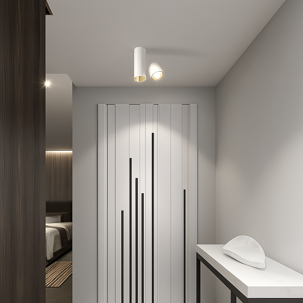 Nordique LED plafonnier luminaire intérieur chambre salon escaliers couloir projecteurs décoration de la maison plafonniers - vue 5 sur 12