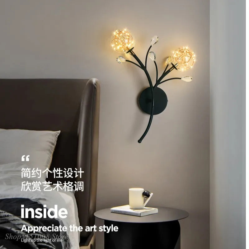 nouvelle applique murale led de luxe gypsophile 2021