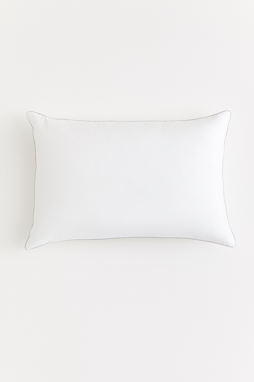 oreiller en duvet d'oie doux et confortable 50 x 70 cm