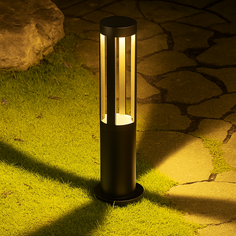 Paysage extérieur pelouse lampe étanche Villa jardin cour support luminaire moderne parc communauté lampadaire Led borne lumineuse