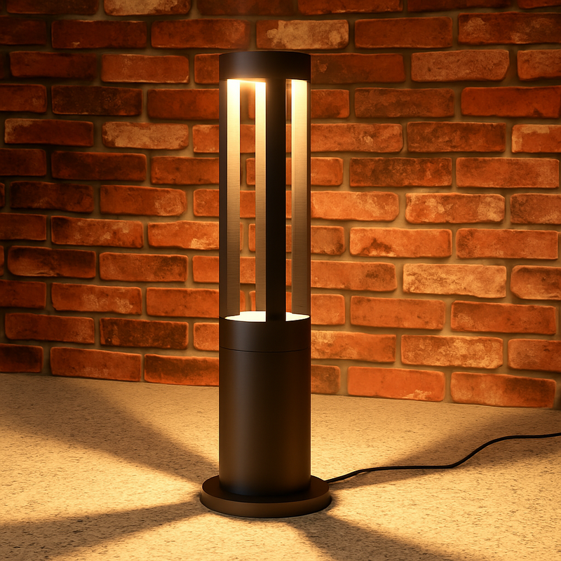 Paysage extérieur pelouse lampe étanche Villa jardin cour support luminaire moderne parc communauté lampadaire Led borne lumineuse