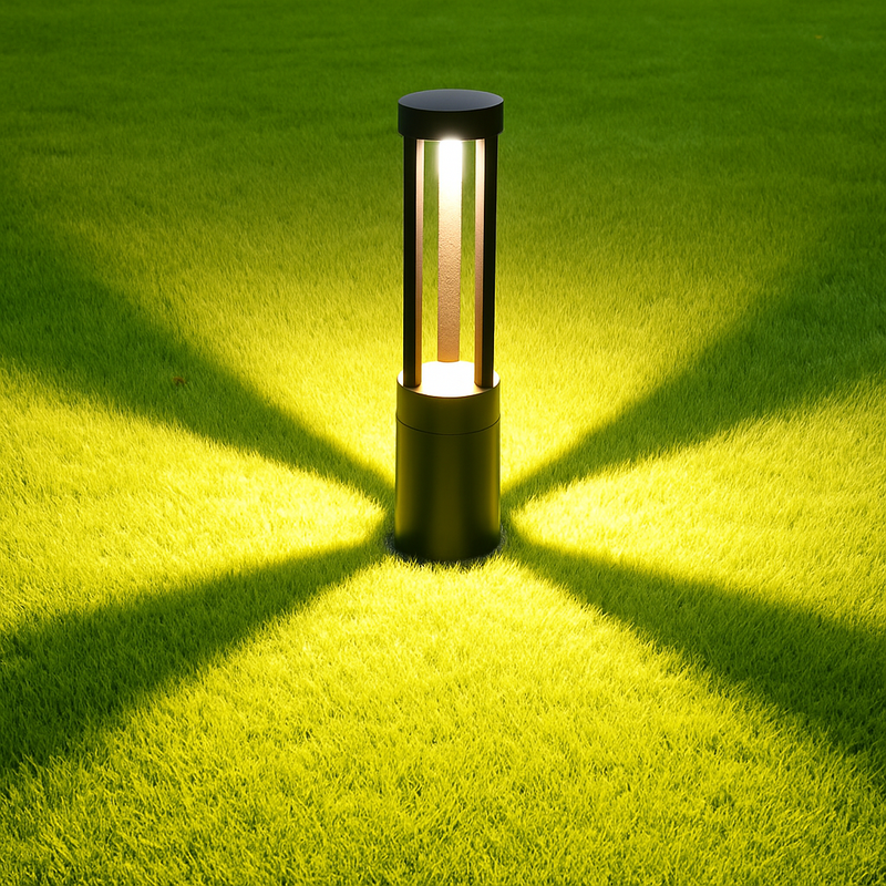 Paysage extérieur pelouse lampe étanche Villa jardin cour support luminaire moderne parc communauté lampadaire Led borne lumineuse
