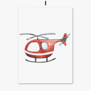 peinture-murale-camion-de-pompiers-ambulance-et-avion-pour-enfants-4.png
