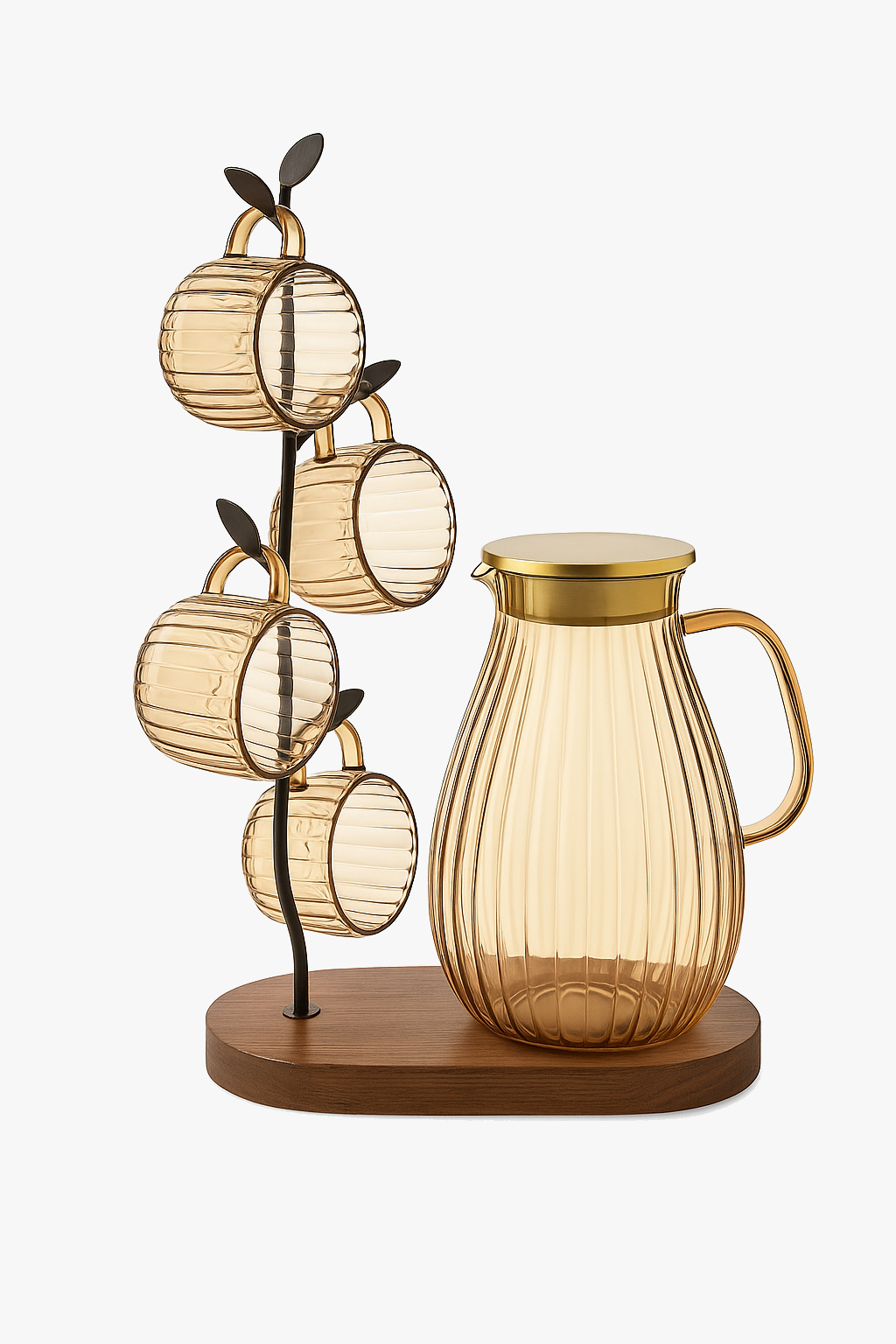 Pichet theiere verre borosilicate resistant chaleur moderne