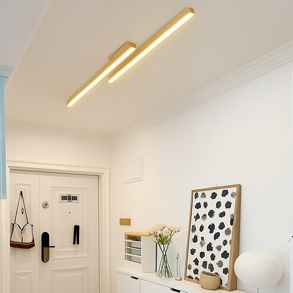 Plafond moderne à LEDs lampe allée lustre pour chambre couloir entrée balcon vestiaire décoration de la maison luminaire intérieur - vue 3 sur 16