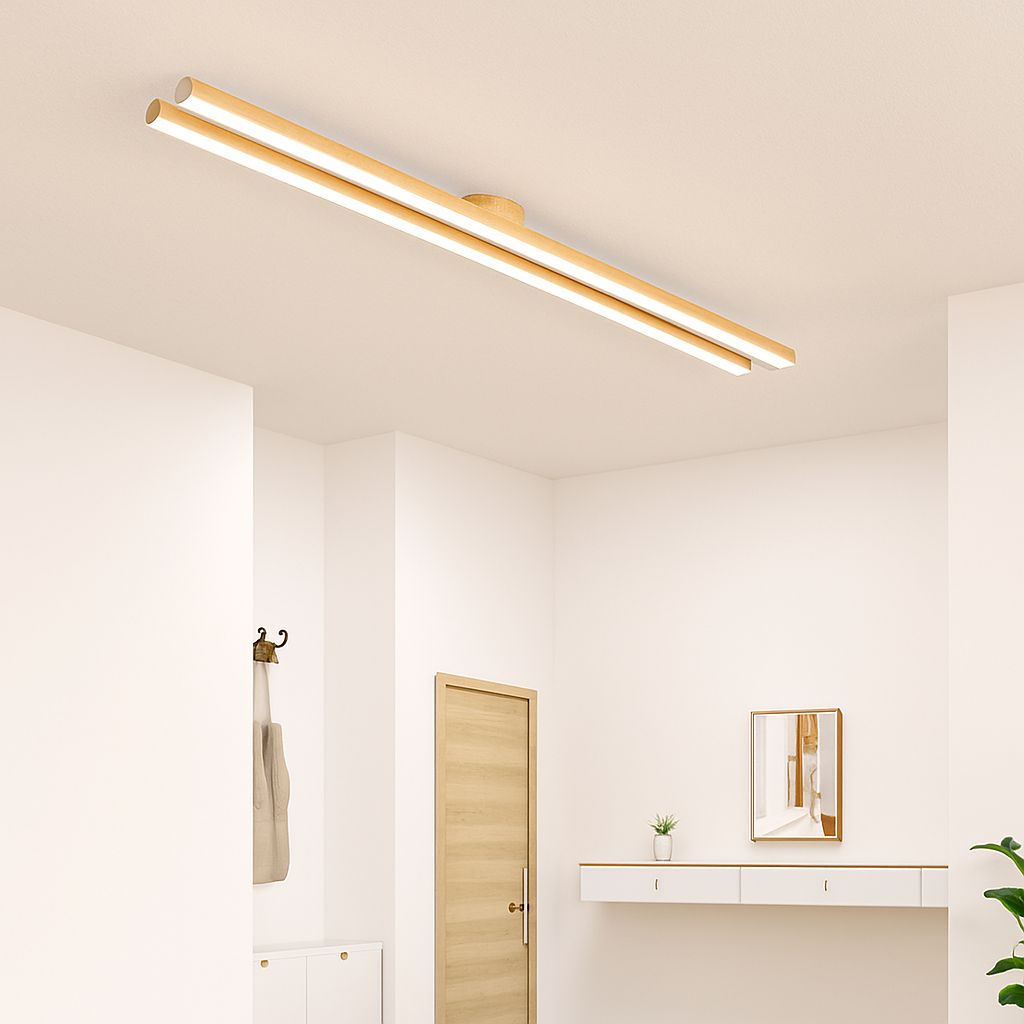 Plafond moderne à LEDs lampe allée lustre pour chambre couloir entrée balcon vestiaire décoration de la maison luminaire intérieur - vue 6 sur 16