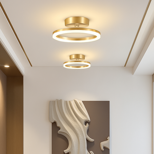 Plafond moderne à LEDs lampe éclairage intérieur décoration de la maison pour chambre Table à manger salon balcon couloir plafonnier - vue 2 sur 10