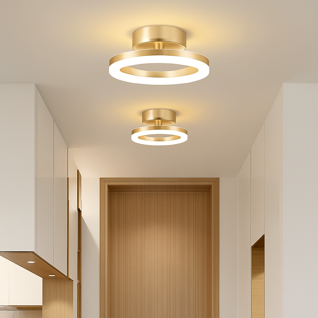 Plafond moderne à LEDs lampe éclairage intérieur décoration de la maison pour chambre Table à manger salon balcon couloir plafonnier - vue 3 sur 10