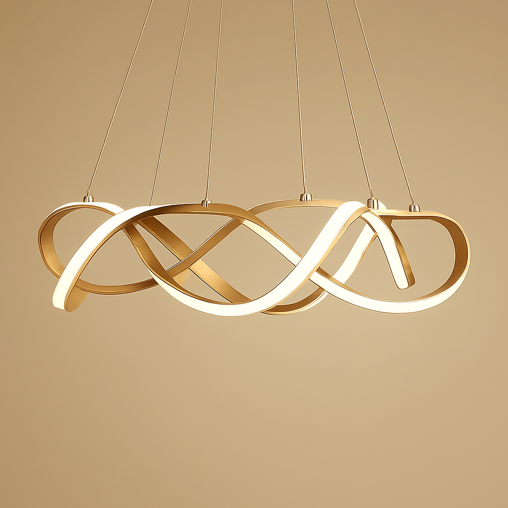 Plafond moderne à LEDs Lampe Lustre Pour Salon Hall Restaurant Chambre Suspension Lumière Décor Intérieur Luminaire Lustre - vue 6 sur 18