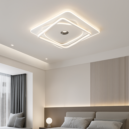 plafonnier design minimaliste pour un éclairage d'ambiance élégant