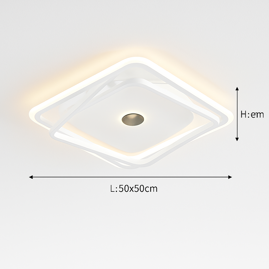 plafonnier design minimaliste pour un éclairage d'ambiance élégant - vue 15 sur 14