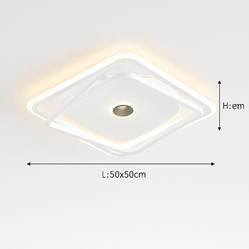 plafonnier design minimaliste pour un éclairage d'ambiance élégant