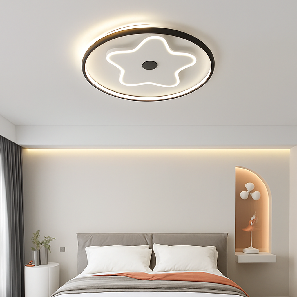 plafonnier design minimaliste pour un éclairage d'ambiance élégant - vue 4 sur 14
