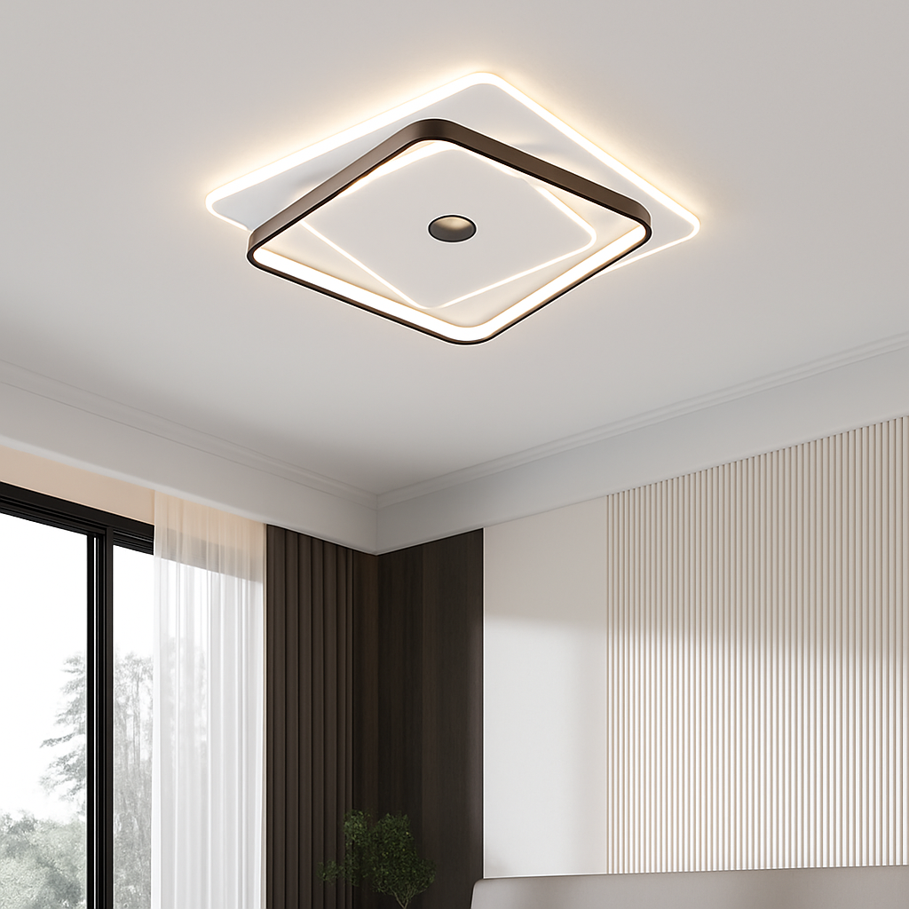plafonnier design minimaliste pour un éclairage d'ambiance élégant - vue 6 sur 14