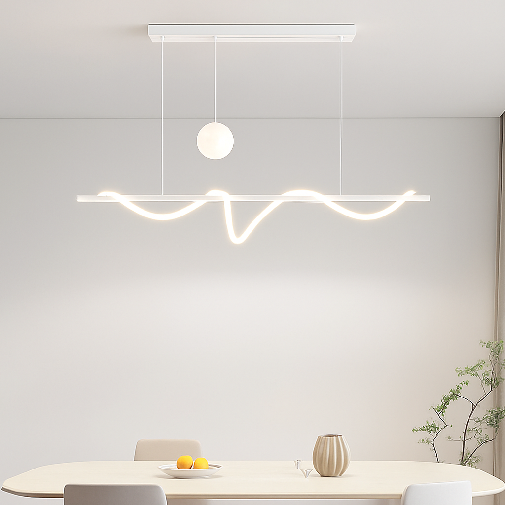 plafonnier design minimaliste pour un éclairage d'ambiance élégant - vue 7 sur 14