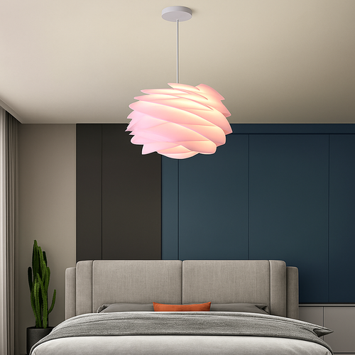 plafonnier design pétales pour décoration intérieure - vue 3 sur 12