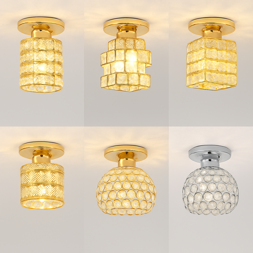 plafonnier en cristal moderne pour décoration intérieure élégante - vue 3 sur 12