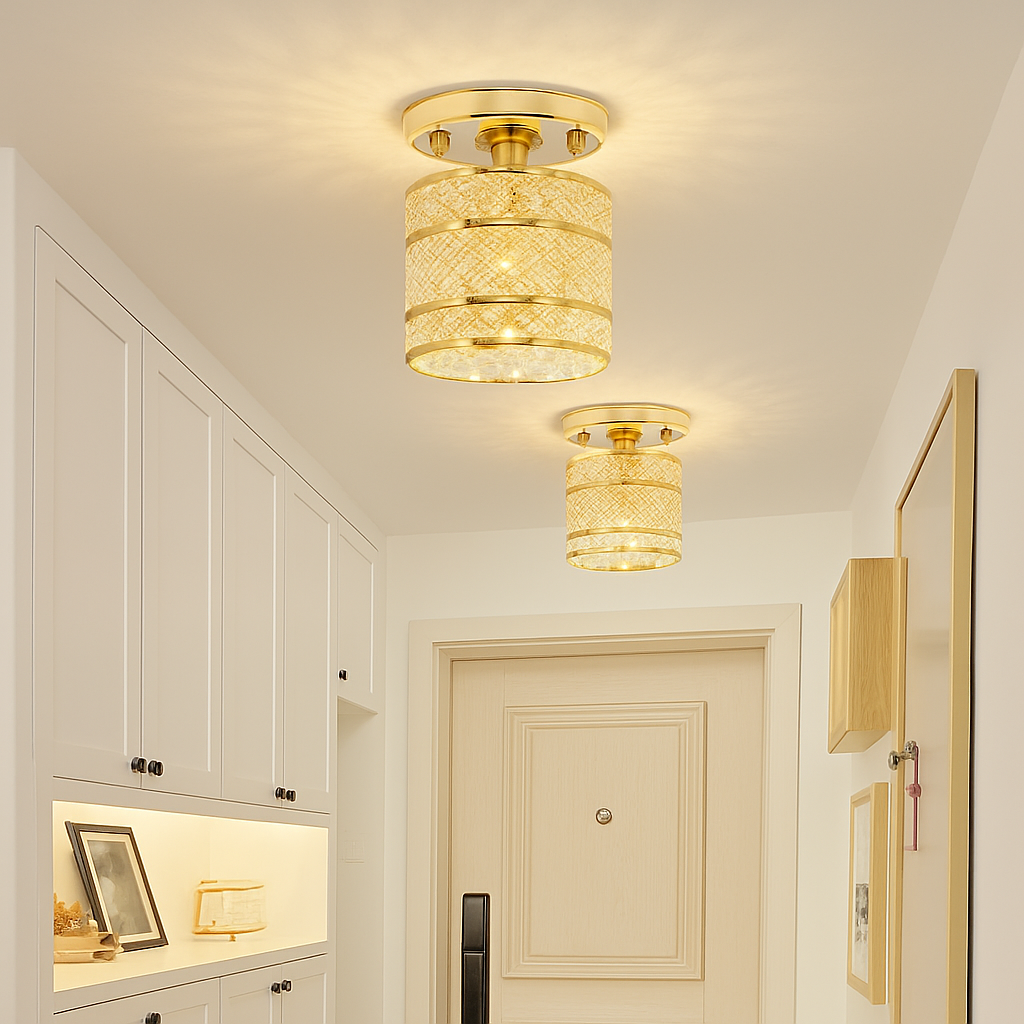 plafonnier en cristal moderne pour décoration intérieure élégante - vue 6 sur 12