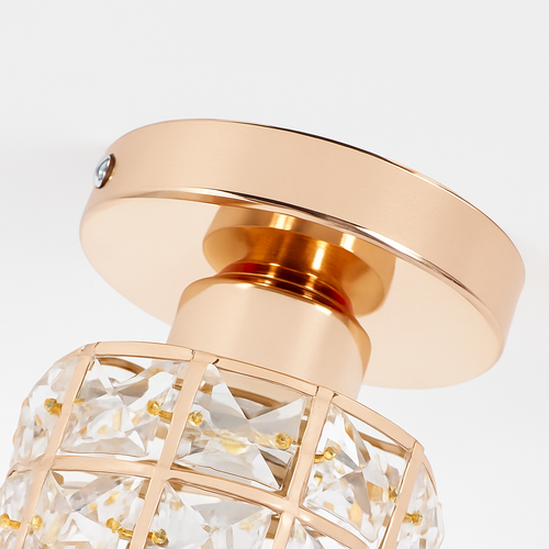 plafonnier en cristal moderne pour décoration intérieure élégante
