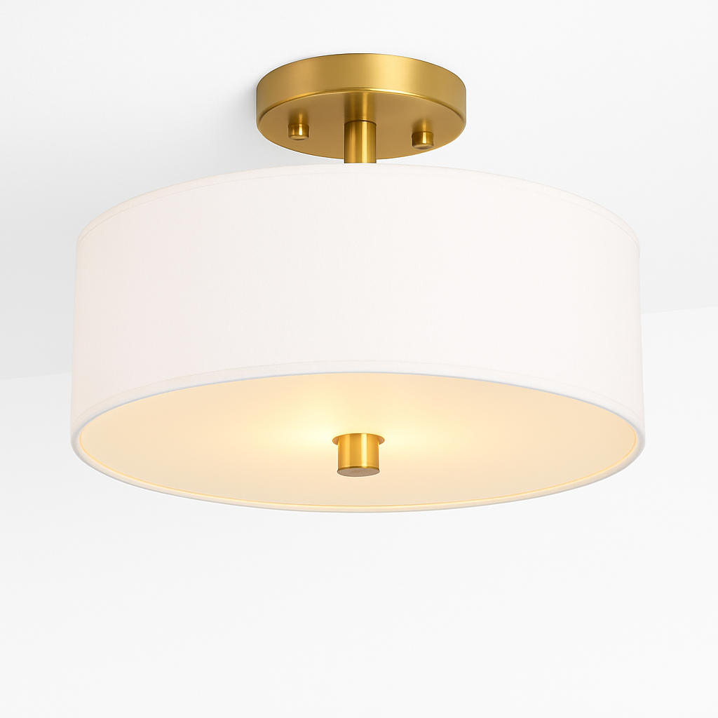 plafonnier en tissu américain design simple pour intérieur - vue 2 sur 7