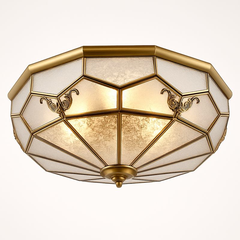 Plafonnier en verre Fashion Vintage