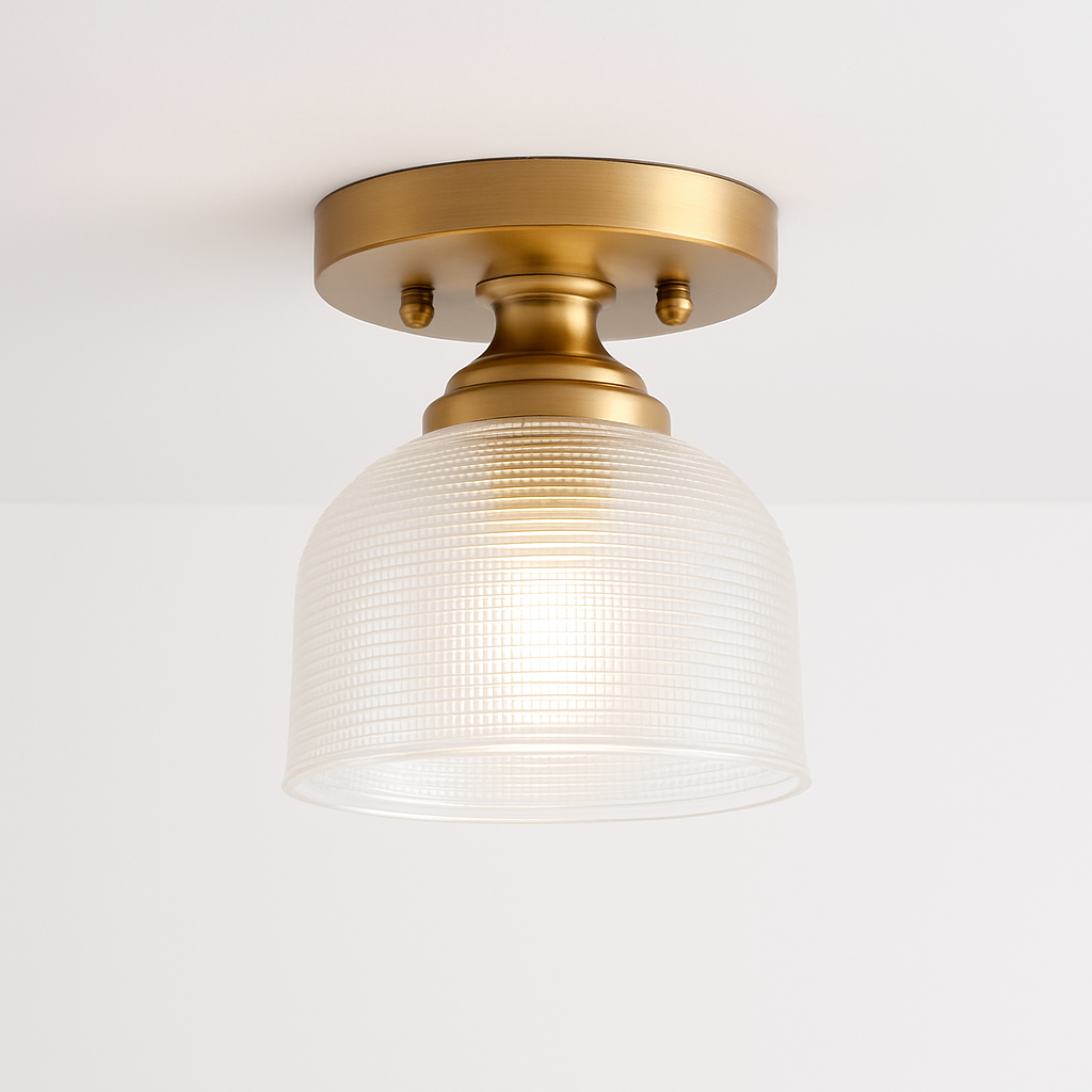 plafonnier en verre nordique rétro loft vintage moderne abat-jour - vue 13 sur 26