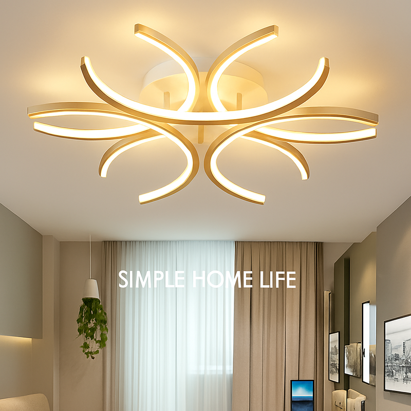 plafonnier led au design moderne pour une décoration intérieure idéale