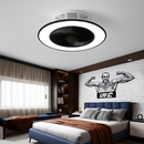 Modern LED ceiling light with fan 2021 design