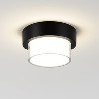 plafonnier led carré étanche pour extérieur jardin porche mur