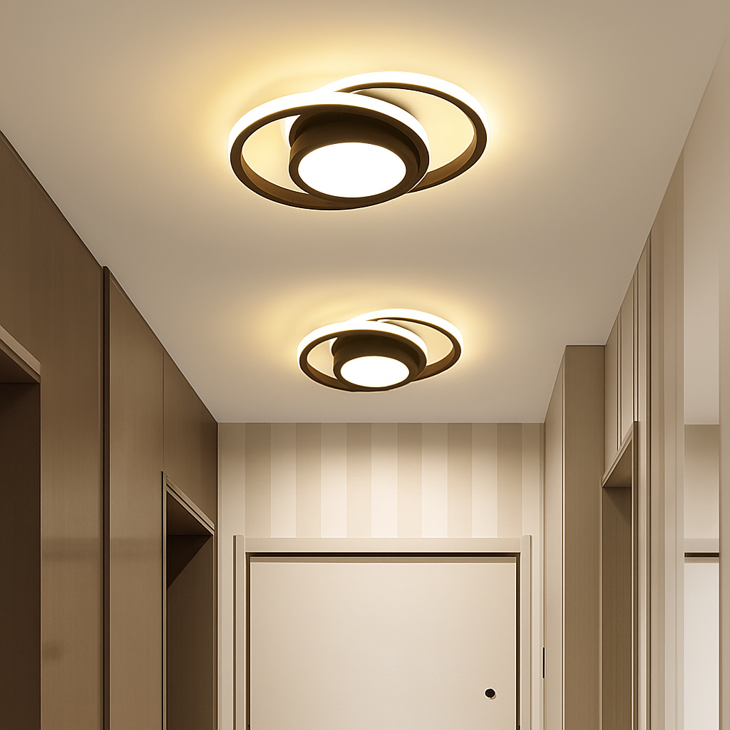 plafonnier led design moderne pour décoration intérieure - vue 6 sur 12
