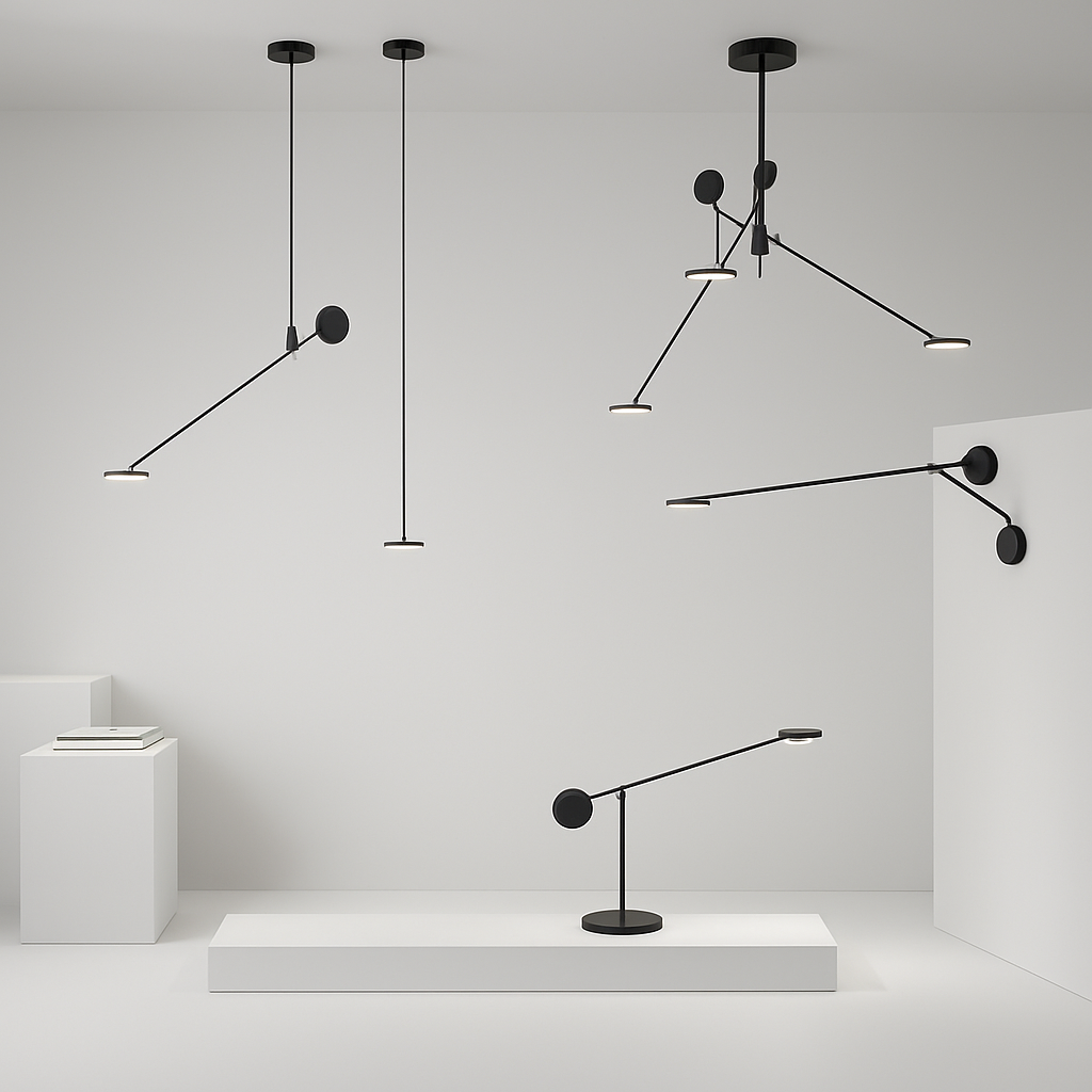 Plafonnier Led design nordique pour Tables basses de restaurant bureaux de chambre lampes suspendues noires luminaire de décoration de la maison - vue 6 sur 14