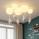 plafonnier led dessin animé belle ours pour enfants