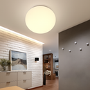 Nordic minimalist LED glass ceiling light decorative