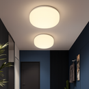 Nordic minimalist LED glass ceiling light decorative