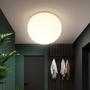 Nordic minimalist glass LED ceiling light decorative fixture