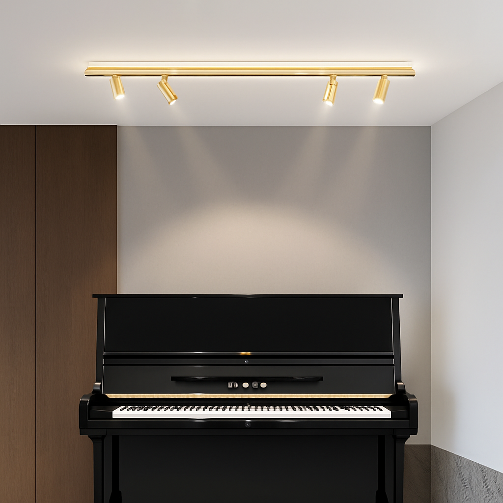 plafonnier led minimaliste art déco pour éclairage intérieur hôtel maison - vue 4 sur 18