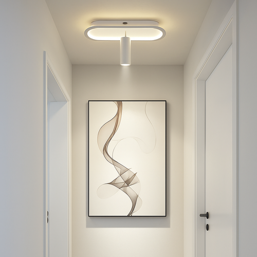 plafonnier led minimaliste art déco pour éclairage intérieur hôtel maison