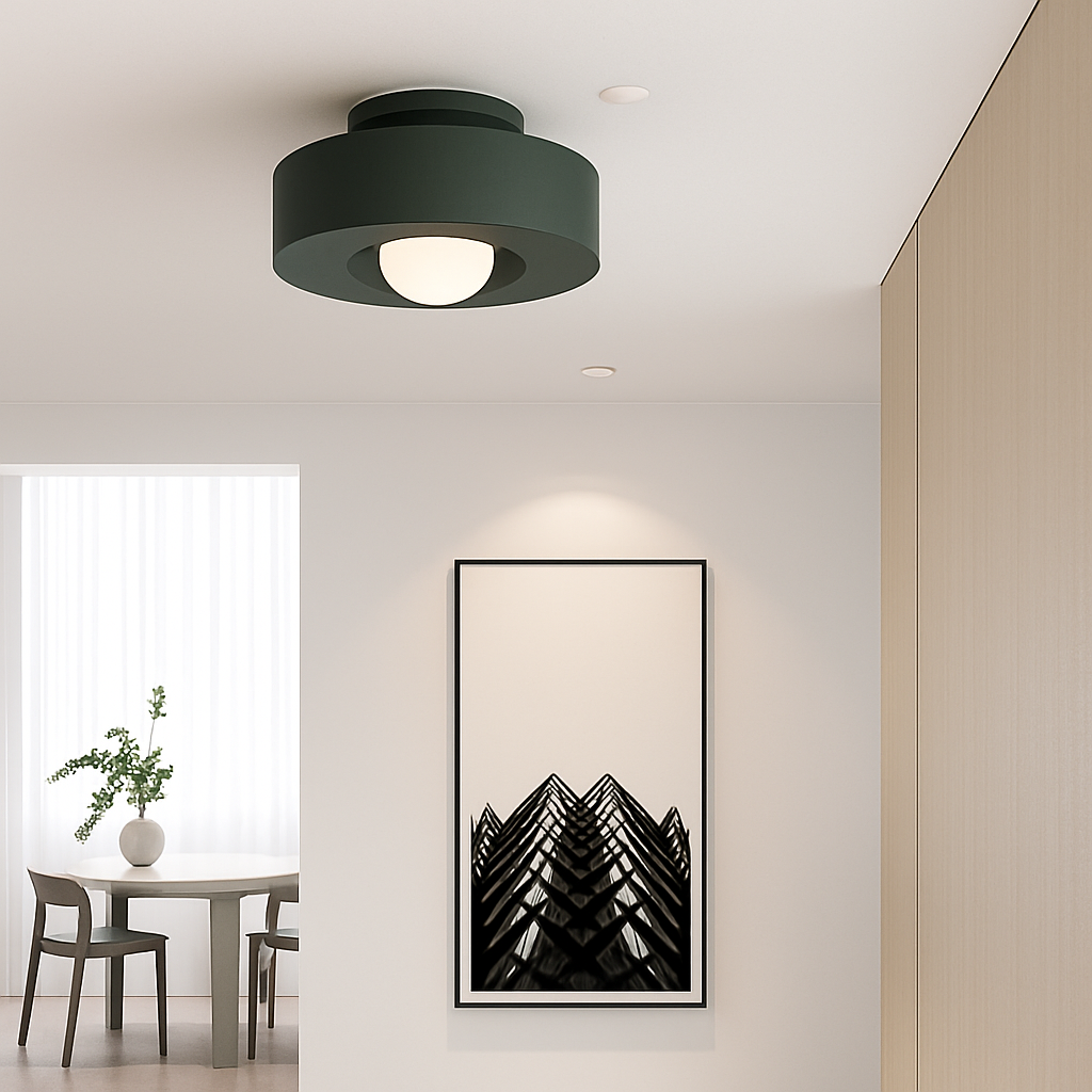 plafonnier led minimaliste design pour intérieur moderne élégant - vue 4 sur 9