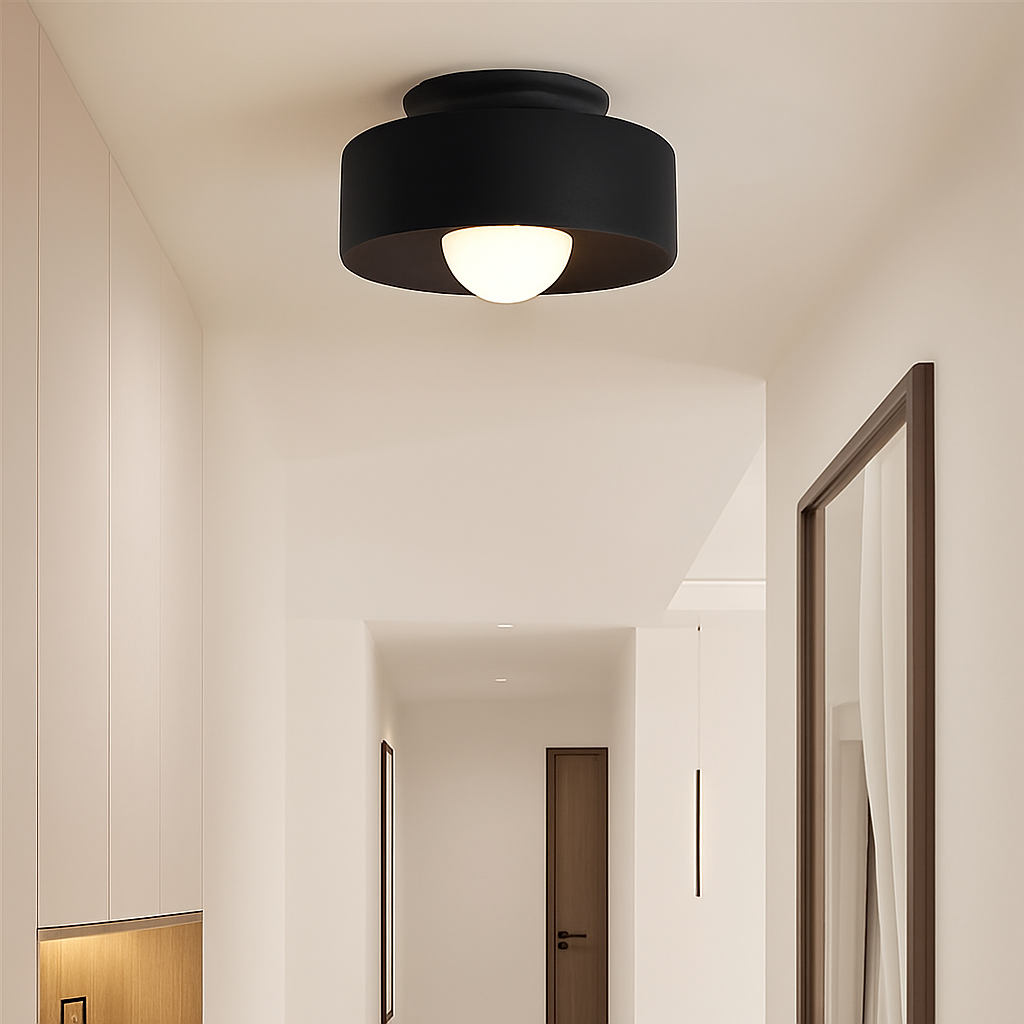 plafonnier led minimaliste design pour intérieur moderne élégant - vue 6 sur 9