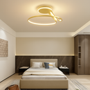 Minimalist aluminium LED ceiling light for decorative indoor lighting