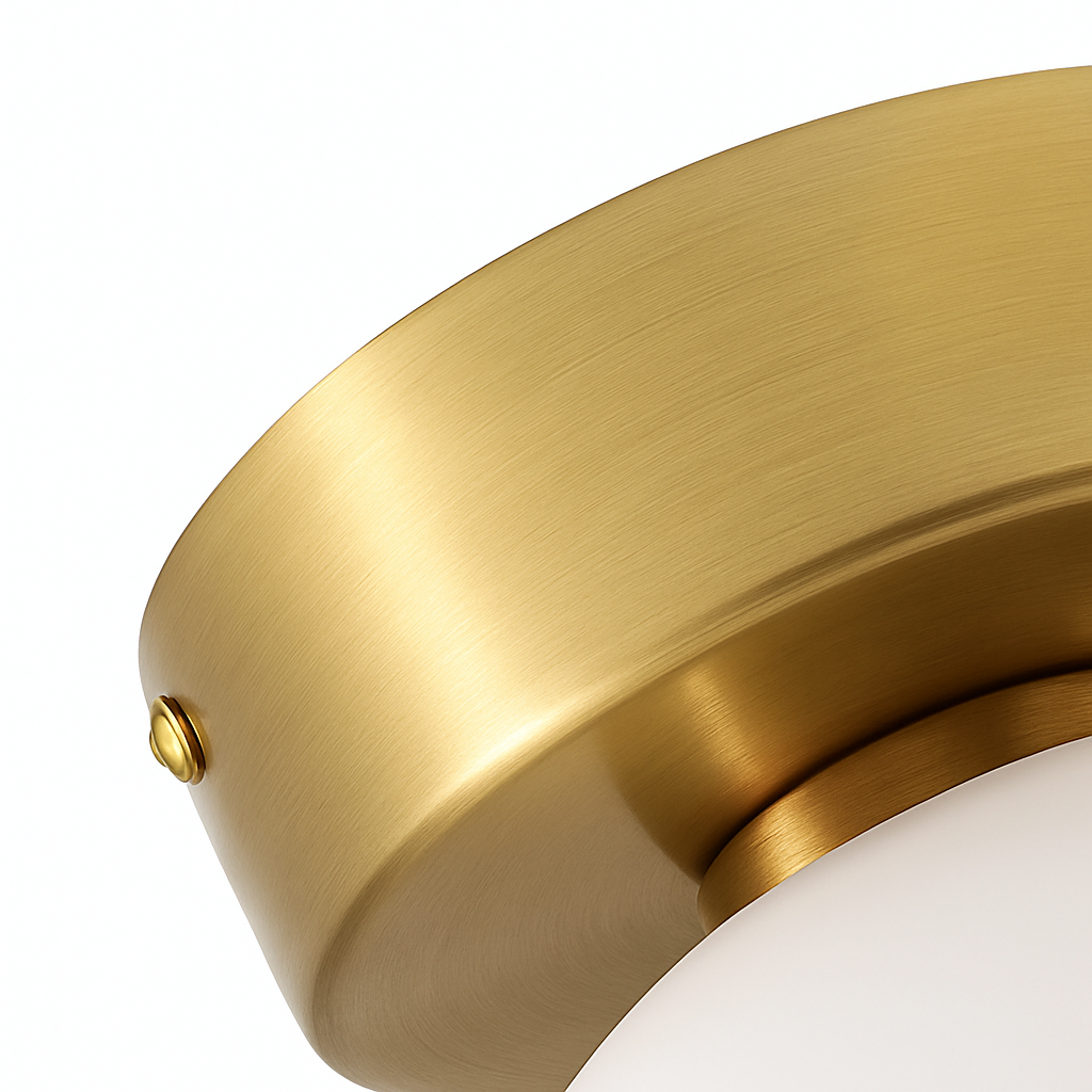 Minimalist iron LED ceiling light for interior decoration - vue 6 sur 12