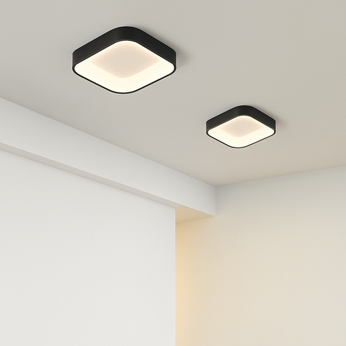 plafonnier led minimaliste moderne pour éclairage intérieur