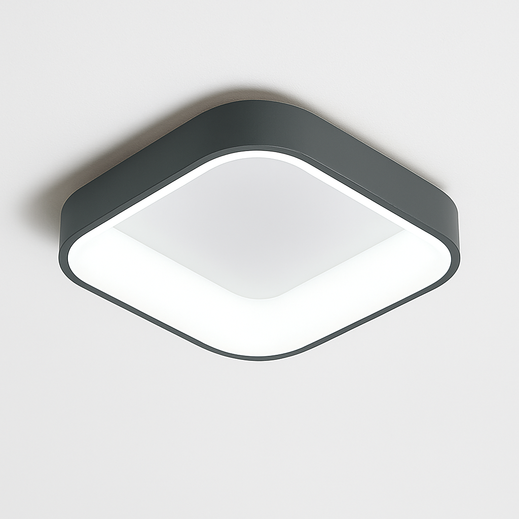 plafonnier led minimaliste moderne pour éclairage intérieur - vue 6 sur 9