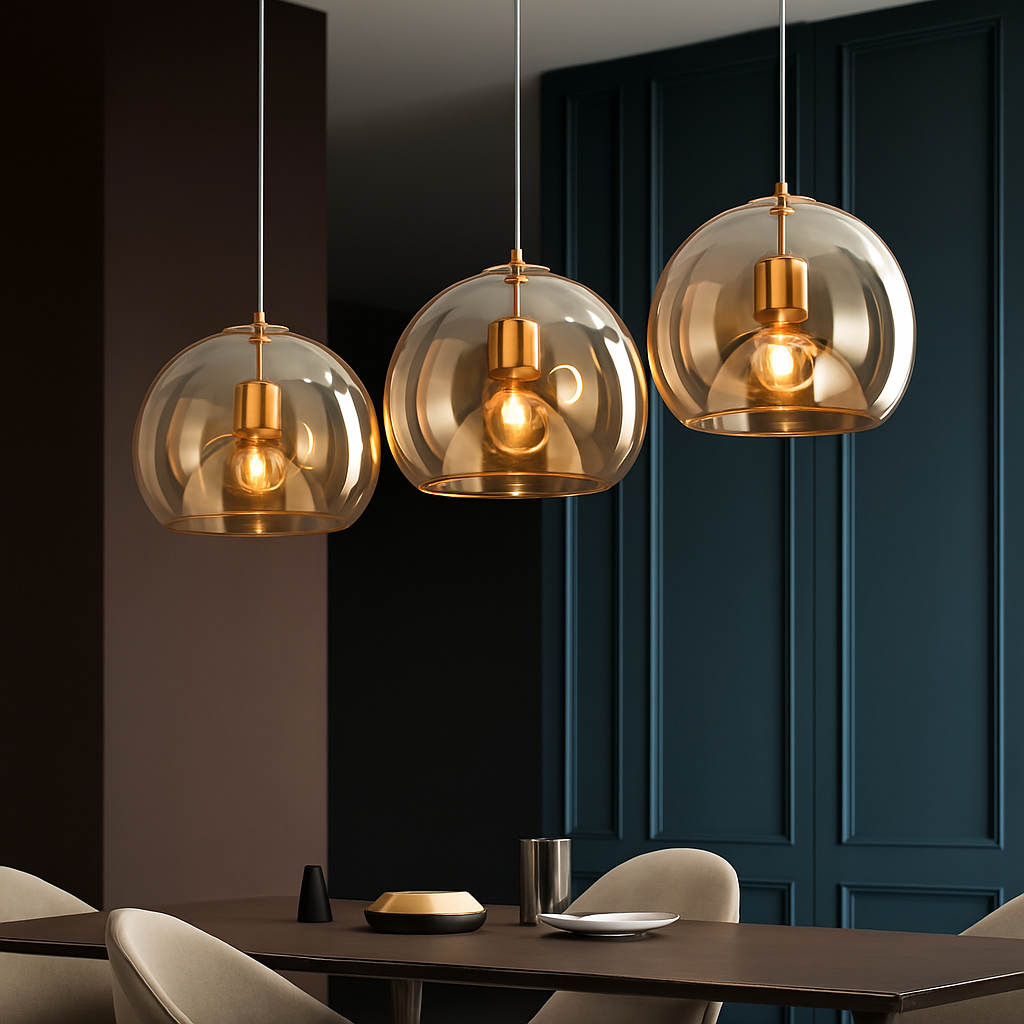 Modern minimalist LED ceiling light with Nordic texture, creative lighting - vue 3 sur 20