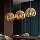 Modern minimalist LED ceiling light with Nordic texture, creative lighting